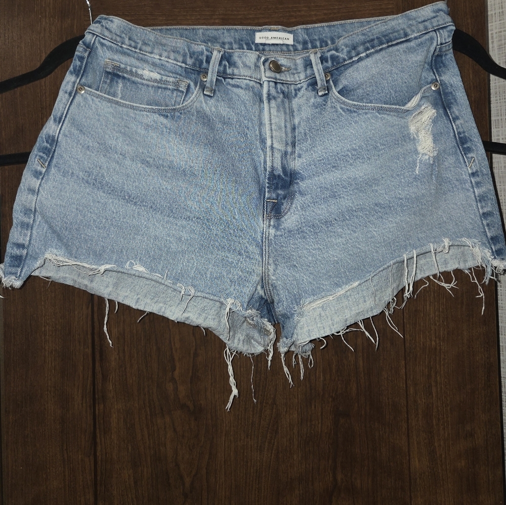 Good American Jean Shorts